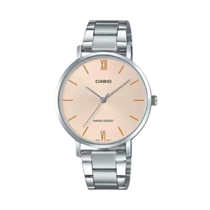 Casio General LTP-VT01D-4B Stainless Steel Band Women Watch